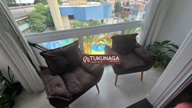 Imagem Apartamento 3 Quartos Com Móveis Planejados, Sacada De Vidro.
