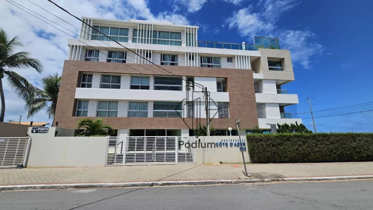Imagem Apartamento de Porteira fechada á beira mar com varanda/sacada em Formosa/Cabedelo- AP2518