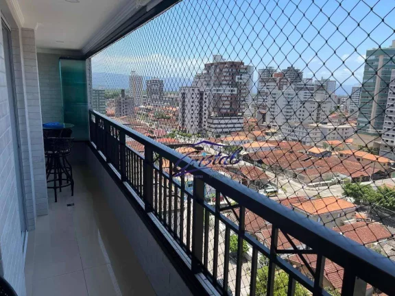 Imagem Apartamento com 2 dormitórios à venda, 74 m² por R$ 735.000,00 - Guilhermina - Praia Grande/SP