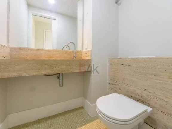 Imagem Apartamento 167m² no Brooklin: Sol da Manhã e Vista Livre - Cond. Villandry