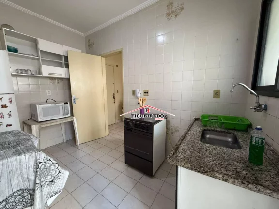 Imagem Apartamento com 1 dormitório à venda, 46 m² por R$ 300.000 - Tupi - Praia Grande/SP