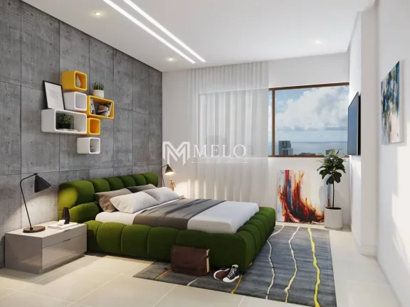 Imagem 3 qts., 1 suíte, 2 vagas com 108m2 em Boa Viagem entregue 2024...