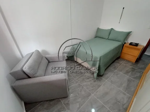 Imagem Maravilhoso Apartamento 1 Quarto à Venda no Campo da Aviação, Praia Grande