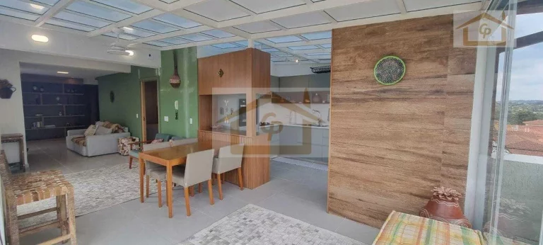 Imagem Sofisticação e linda Vista, Uma suíte + Um quarto (escritório), 2 vagas