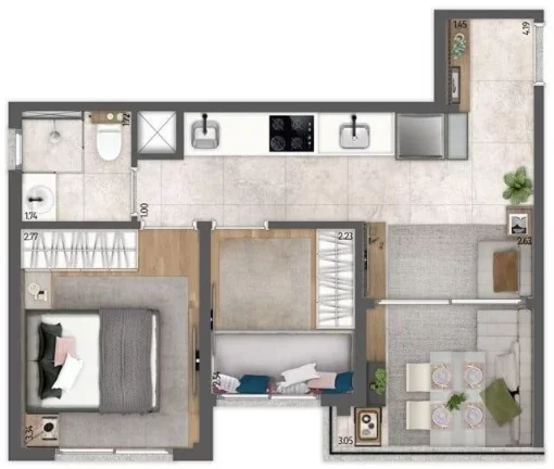Imagem Today Joaquim Távora - Residencial