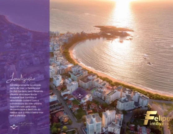 Imagem Um empreendimento localizado a uma quadra do mar, com apartamentos de 2 e 3 quartos na Praia de Peracanga