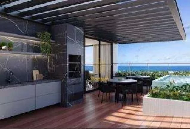 Imagem Apartamento estilo flat 200m da praia Formosa em Cabedelo - COD AP0492