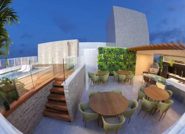 Imagem Apartamento à venda em João Pessoa, Bessa, com 3 quartos, 71,5m2