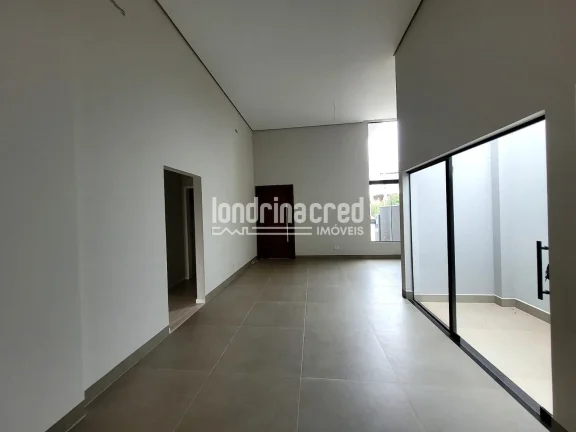Imagem Casa Nova no Condomínio Tangará – Parque Tauá, Londrina: 3 suítes, área gourmet, quintal amplo, alto padrão e lazer completo na Zona Sul!