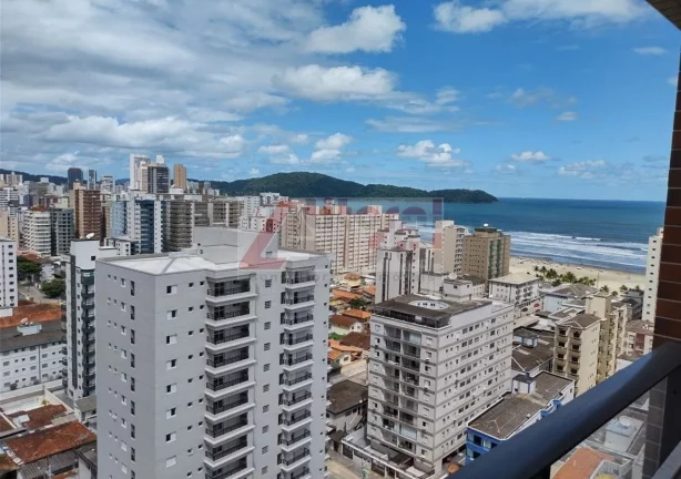 Imagem Apartamento à venda na Vila Guilhermina, Praia Grande-SP: 2 quartos, 2 suítes, 2 banheiros, 2 vagas, 95m²!