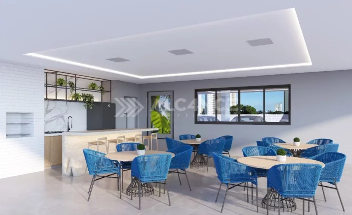 Imagem Apto - 2 Quartos - 1 Suíte - 52,32 m² - Brisamar, João Pessoa/PB.