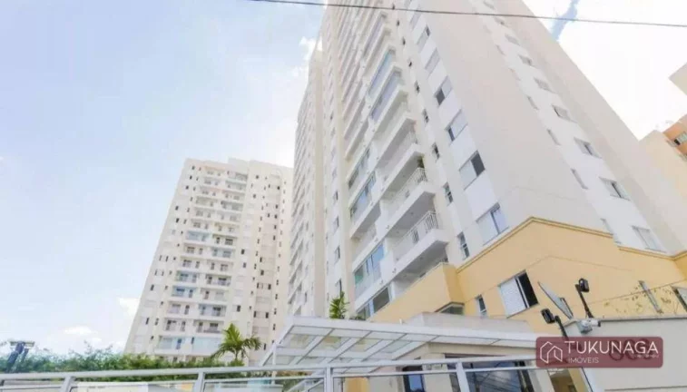 Imagem Apartamento com 2 dormitórios para alugar, 58 m² por R$ 2.424,78/mês - Jardim Flor da Montanha - Guarulhos/SP