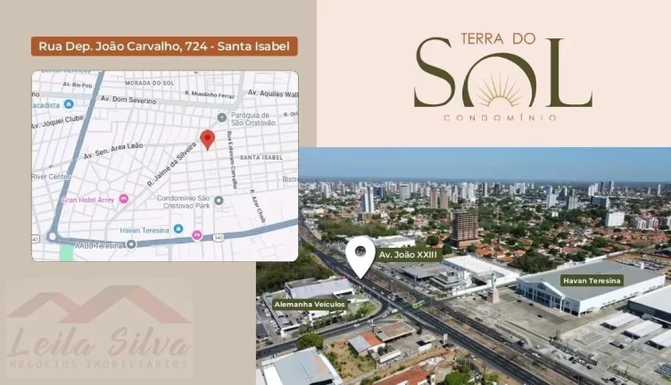 Imagem Apartamento 3 dormitórios para Venda em Teresina, Santa Isabel, 3 dormitórios, 1 suíte, 2 banheiros, 2 vagas