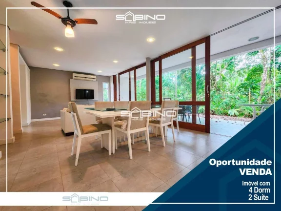 Imagem Belíssima casa de Villagio à venda com 4 Dormitórios sendo 2 suítes 232m² na Riviera de São Lourenço - Bertioga SP