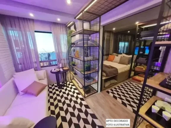 Imagem Studio à venda no Brooklin Paulista, São Paulo-SP: 1 quarto, 1 banheiro, 24m² de área!