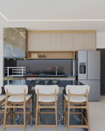 Imagem Casa moderna com 3 suítes à venda, 192 m² por R$ 1.790.000 - Condomínio Park Gran Reserve - Indaiatuba/SP
