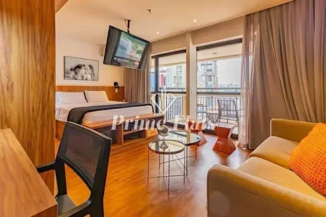 Imagem Flat disponível para venda Grand Mercure SP Itaim Bibi, com 36m², 1 dormitório e 1 vaga