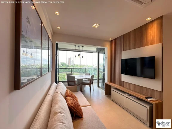 Imagem APARTAMENTO EXCLUSIVO E MOBILIADO NO BEACH CLASS SALVADOR 2/4 VISTA AVENIDA COM INFRA E UMA VAGA