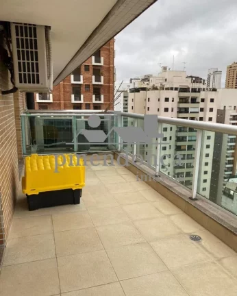 Imagem Cobertura duplex, totalmente reformada, living para 02 ambientes, piso em porcelanato, lavabo, 04 su...