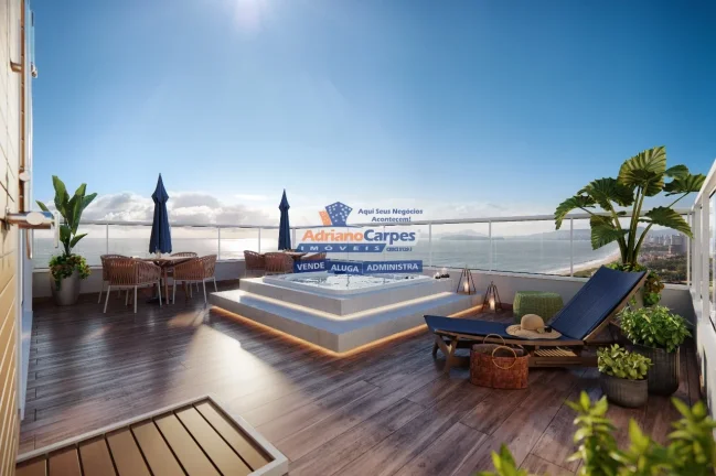 Imagem Adriano Carpes imóveis vende apartamento 3 ou 4 suítes na praia central de Bal. Piçarras SC