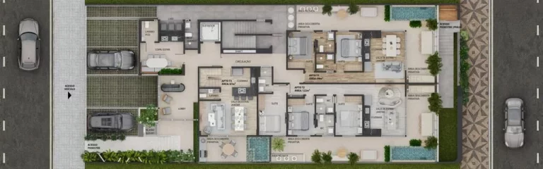 Imagem Apartamento Garden com 2 quartos, à venda por R$ 779.000,00- Intermares, Cabedelo/PB
