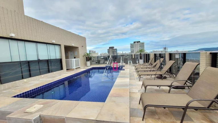 Imagem Cobertura com 2 dormitórios à venda, 245 m² por R$ 2.580.000,00 - Pompéia - Santos/SP