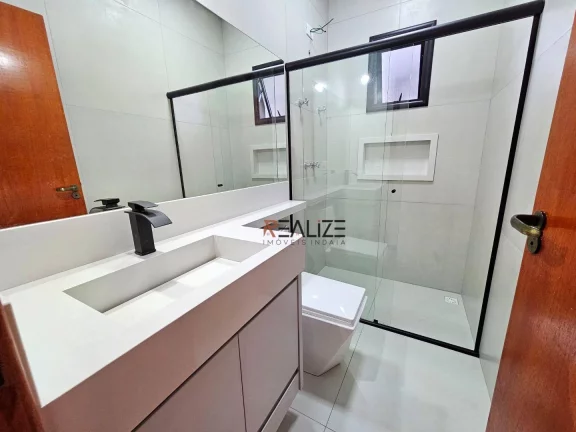 Imagem Casa moderna com 3 dormitórios à venda, 104 m² por R$ 765.000 - Jardim Bom Sucesso - Indaiatuba/SP