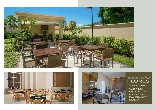 Imagem Residencial das Flores by Living Garden, apartamentos à venda, Guararapes.