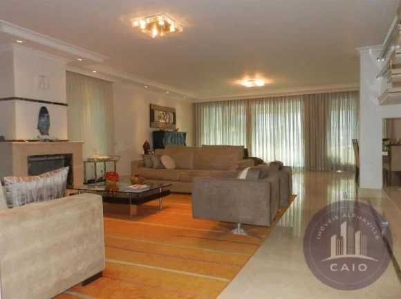 Imagem Casa com 455m², 5 suítes para aluguel por R$ 47.000/mês, - Alphaville/SP
