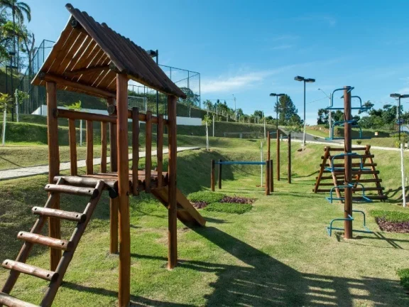 Imagem Casa térrea moderna e completa em condomínio fechado, semi mobiliada.