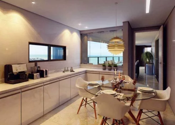 Imagem Apartamento à venda, 414 m² por R$ 5.964.592,94 - Altiplano Cabo Branco - João Pessoa/PB