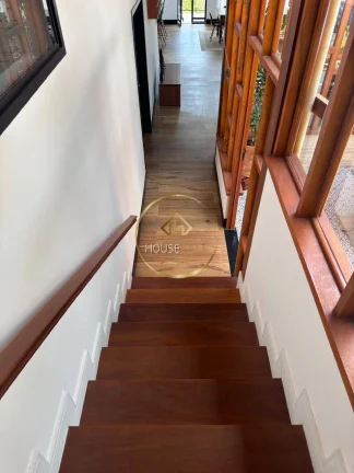 Imagem Casa Sobrado 4 dormitórios ( 4 suítes), 6 vagas, Recanto Santa Bárbara.