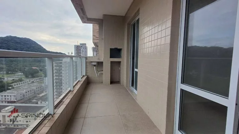 Imagem Apartamento com 3 dormitórios à venda, 81 m² por R$ 650.000,00 - Canto do Forte - Praia Grande/SP