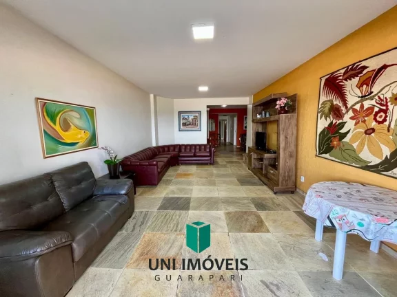 Imagem Apartamento amplo Frente Mar da Praia do Morro, 3 quartos (2 suítes), +DCE, Garagem