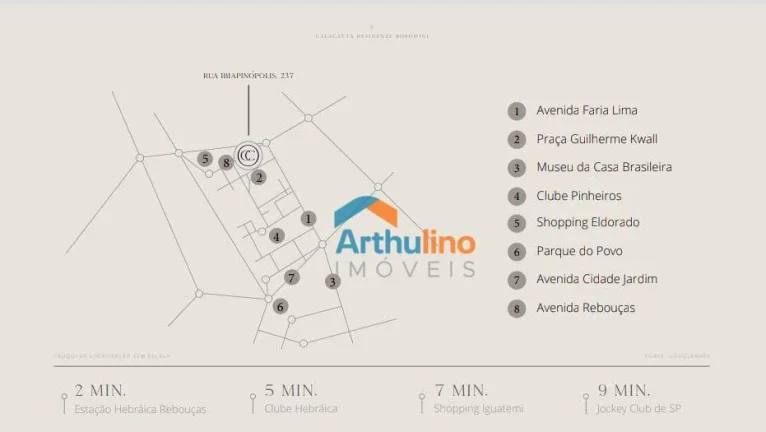 Imagem Residenze Borghini: 718m², 4 suites, 4 vagas, à venda por R$ 17.288.300,00 - Jardim Paulistano - São Paulo/SP