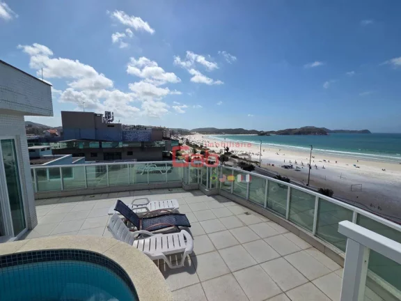 Imagem Cobertura com 4 dormitórios à venda, 320 m² por R$ 4.500.000 - Centro - Cabo Frio/RJ