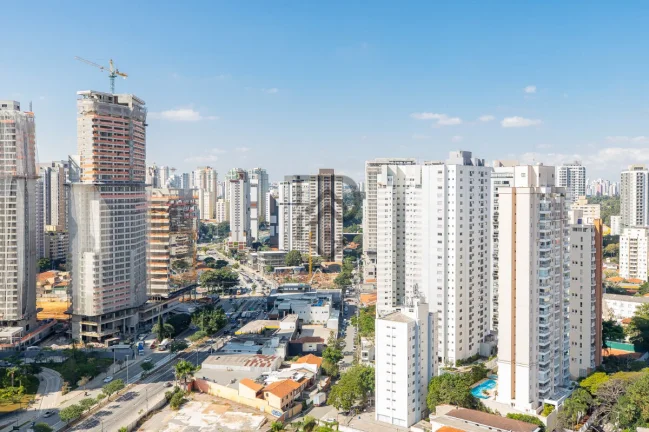 Imagem Apartamento Brooklin andar alto vista livre