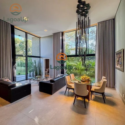 Imagem Casa com 4 dormitórios à venda, 350 m² por R$ 2.995.000,00 - Condomínio Veredas da Lagoa - Lagoa Santa/MG
