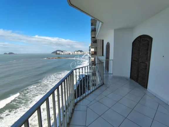 Imagem Apartamento à venda com vista para o oceano e sacada no Morro do Maluf, Pitangueiras: 3 quartos, 1 suíte, 2 salas, 3 banheiros, 1 vaga, 145m².