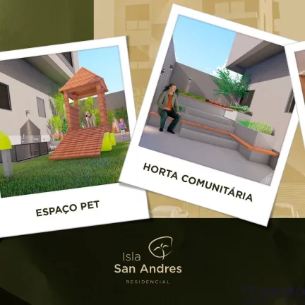 Imagem Apartamento 2 dormitórios com suíte, sacada com churrasqueira e garagem na AV Pr