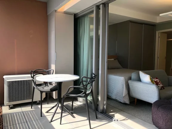 Imagem Apartamento à venda em São Paulo, Brooklin Paulista, com 1 quarto, 43m2