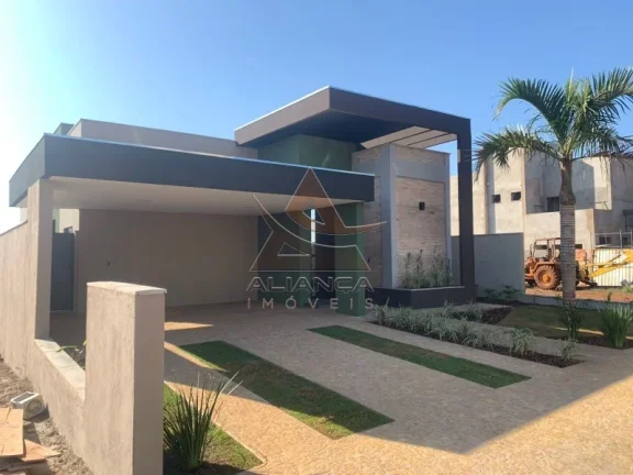 Imagem Casa Condomínio - Ribeirão Preto - Vila do Golf - Região Sul
