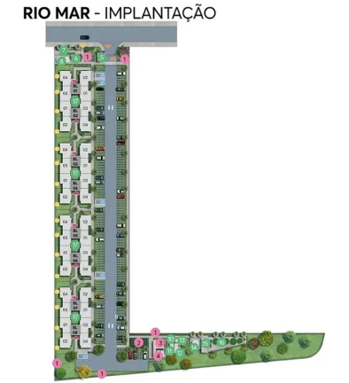 Imagem Rio Mar - Fase 2 - Apartamento à venda no bairro Santa Cruz - Rio de Janeiro/RJ