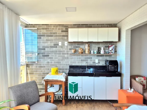 Imagem Apartamento à venda no Ed. Refinatto! 2 Qtos, Suíte, 2 vagas e Lazer Completo na Praia do Morro!