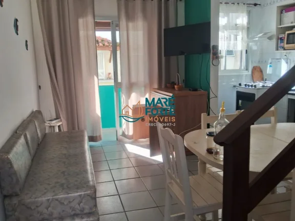 Imagem Apartamento Duplex, Mobiliado enfrente ao Mar, no Bairro Pereque Açu em Ubatuba SP.