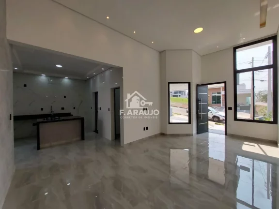 Imagem Casa em condomínio fechado à em Sorocaba-SP! Casa nova com 3 suítes e área gourmet