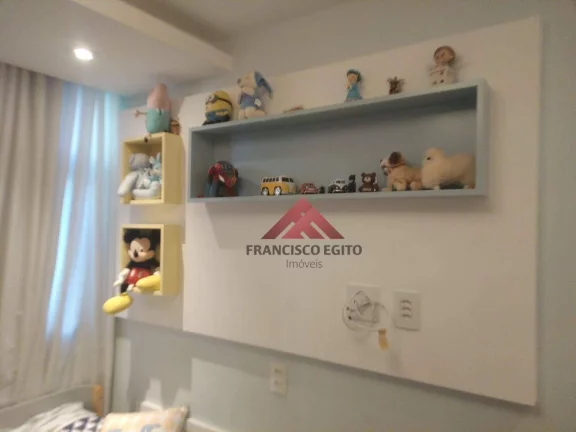 Imagem Apartamento com varanda, sala dois quartos ,sendo um com suite e dependencias completa em predio muito conceituado no jardim icarai,Condominio do Edif