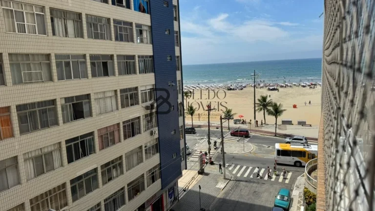 Imagem Apartamento 03 dormitórios com suíte, vista mar com churrasqueira, Boqueirão - PG