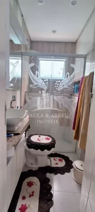 Imagem Assobradado 3 Dormitórios sendo 1 suíte com Sacada, 2 banheiros, 2 vagas, Lavanderia Grande, Área Coberta com Churrasqueira em Mauá no Jardim Zaíra 2