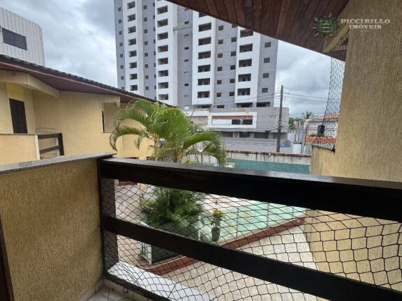 Imagem Casa de condomínio com 2 dormitórios à venda, 62 m² por R$ 430.000 - Vila Guilhermina - Praia Grande/SP